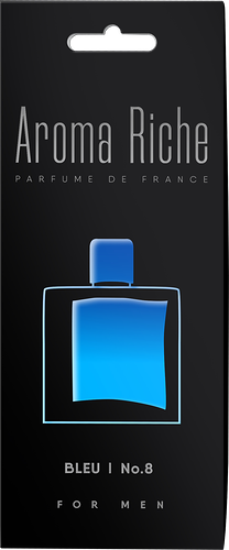 Ароматизатор AROMA RICHE Bleu №8, картонный