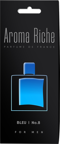 

Ароматизатор AROMA RICHE Bleu №8, картонный
