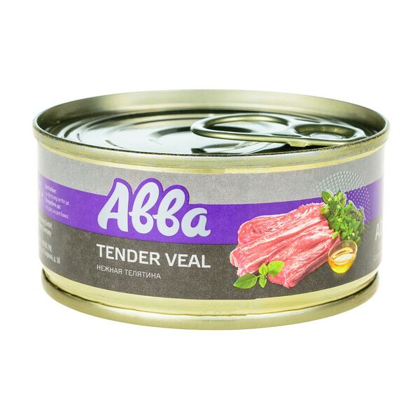 Консервы для взрослых собак всех пород с телятиной