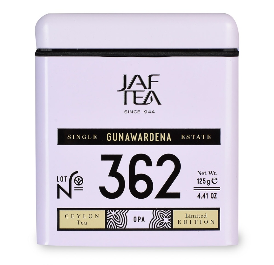 

Чай чёрный Jaf Tea Gunawardena № 362 листовой, 125 г, Шри-Ланка