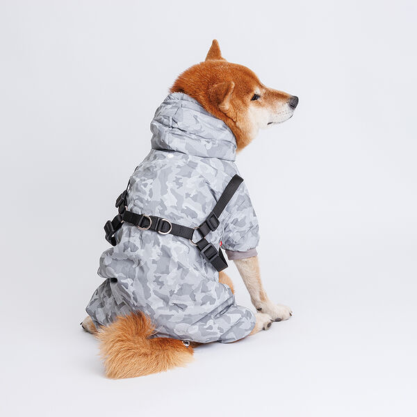 Комбинезон светоотражающий для собак, 3XL, с пятнами