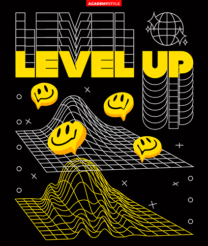 Тетрадь ACADEMY STYLE Жидкие смайлы, А5 48 листов в клетку на скрепке, дизайн в ассортименте