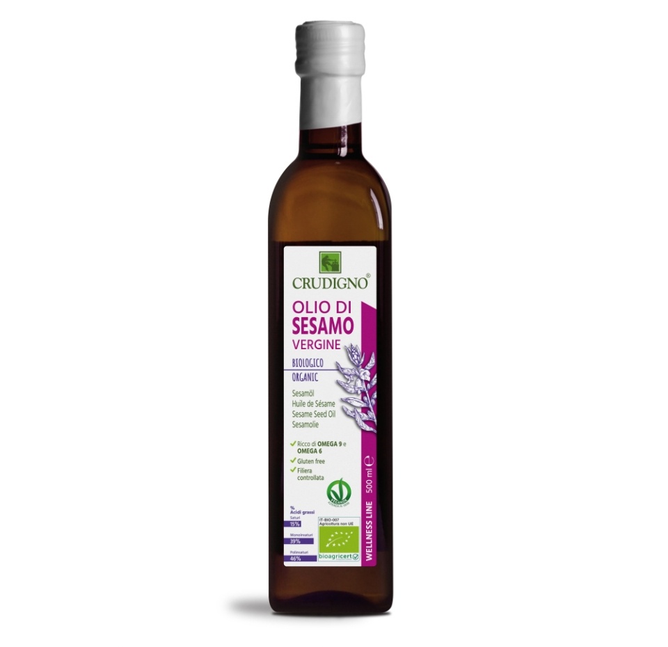 

Масло "Crudigno" кунжутное БИО Organic oils 500 мл