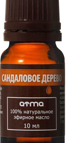 Масло эфирное Atma Сандал 10мл