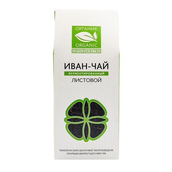 Напиток чайный Емельяновская биофабрика Иван-чай ферментированнный органический 50г Россия