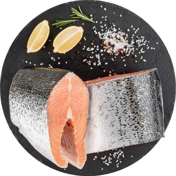 Лосось свежемороженый, кусок, Чили