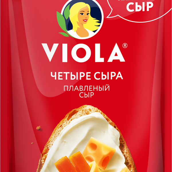 Сыр Viola Четыре сыра 45% плавленый