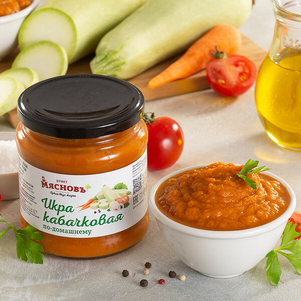 Икра кабачковая по-домашнему МясновЪ Буфет