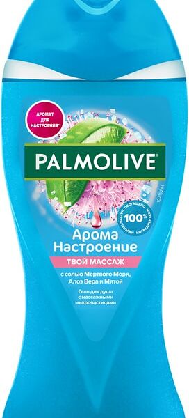 Гель для душа Palmolive Арома Настроение Твой Массаж с солью Мертвого Моря Алоэ Вера и Мятой 250мл