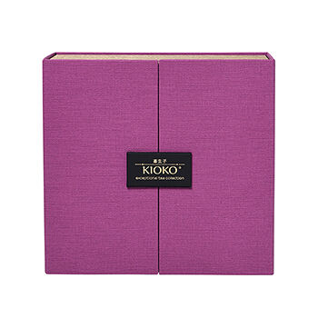 Подарочный набор чёрного чая Kioko в деревянных тубусах 2х100г, Россия