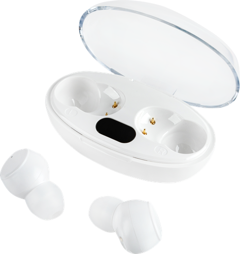 

Стереогарнитура AXXA AB-03, TWS, BT 5.2, 300 мАч, LED, в ассортименте