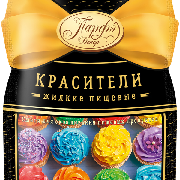 Красители пищевые Парфэ Декор жидкие, 3 цвета