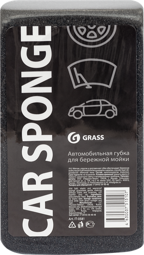 

Губка для автомобиля GRASS 19х11х5,5см