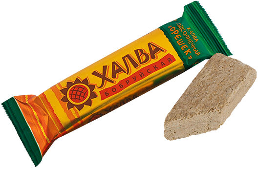 Халва подсолнечная Орешек вес 60г Красный пищевик