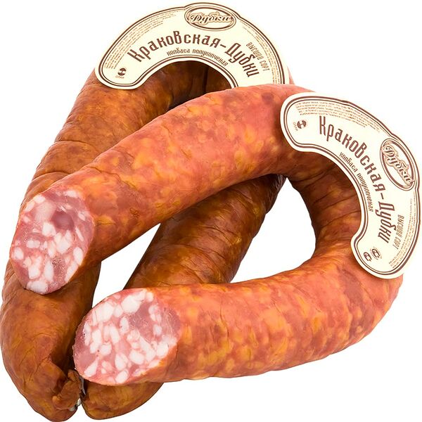 Колбаса полукопченая Дубки краковская