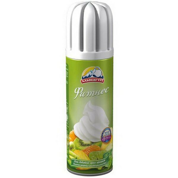 Крем взбитый Альпенгурт Фитнес ультрапаст 24% на раст маслах 250г