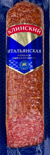Колбаса Клинский Итальянская сырокопченая полусухая 300г