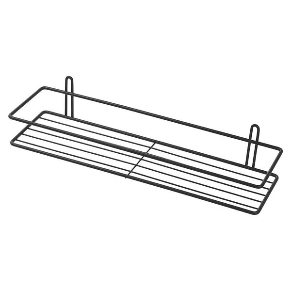 Полка прямоугольная 1-ярусная Classic, 40х10.5х7 см, черная