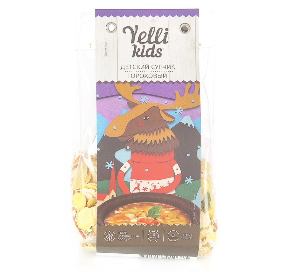 

Детский супчик Yelli kids Гороховый 100 г