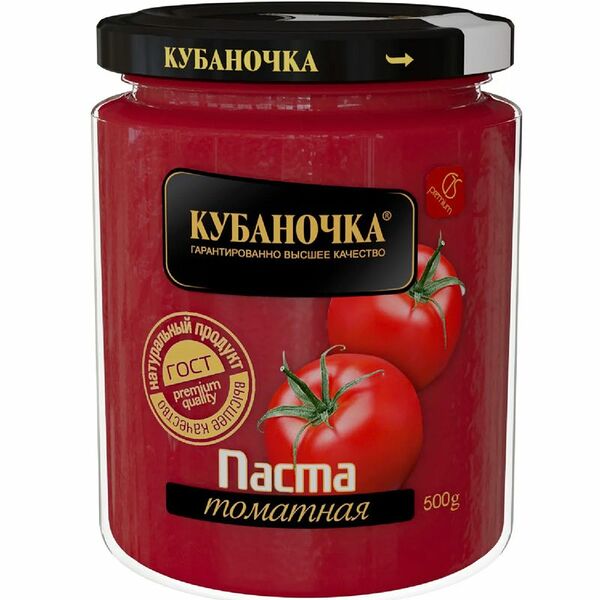 Томатная паста Кубаночка