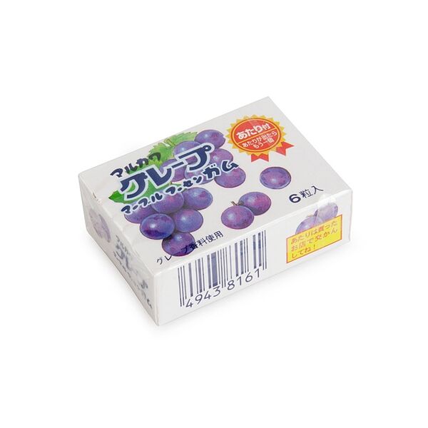Жевательная резинка Marukawa вкус Винограда шары 6 шт. 8 г