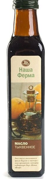 Масло тыквенное, «Наша Ферма»