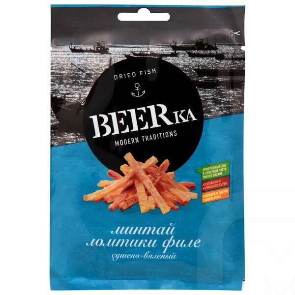 Минтай Beerka филе