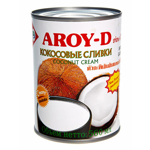 Сливки кокосовые Aroy-D