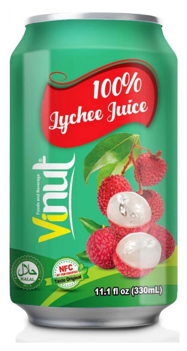 

Напиток сокосодержащий Vinut Личи 0.33 л