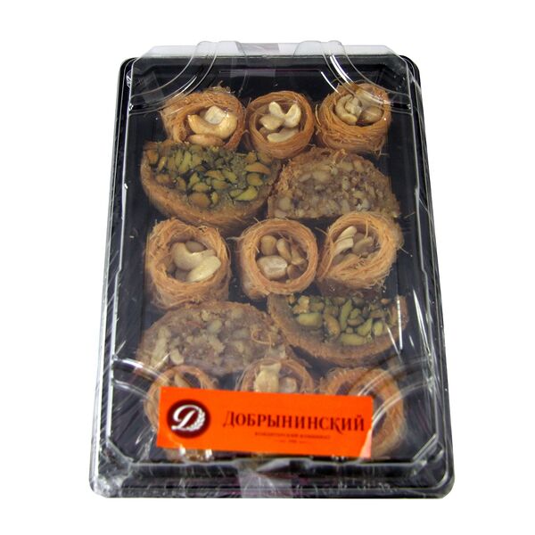 Восточные сладости набор Кнафе (фисташки, кешью)