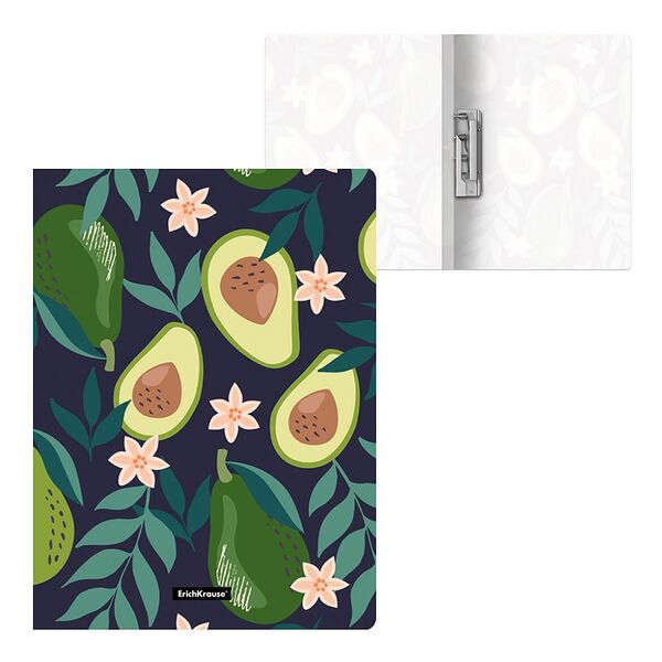 Папка А4 с бок.зажимом ErichKrause Avocado Dusk 52771