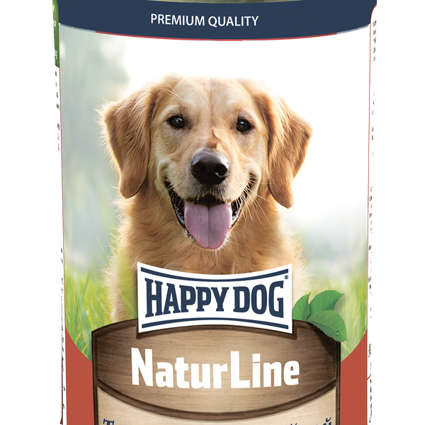 Happy Dog Natur Line консервы для собак Телятина и индейка