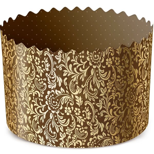 Формы для выпечки однотонные бумажные, 6 шт