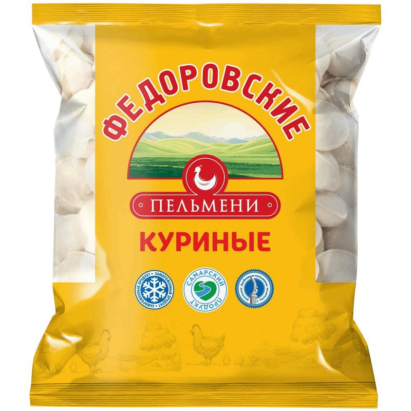 

Пельмени Федоровские куриные 850 г