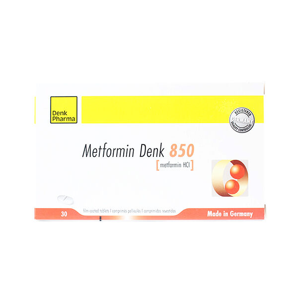 Метформин Денк ДГТ 850 мг N30