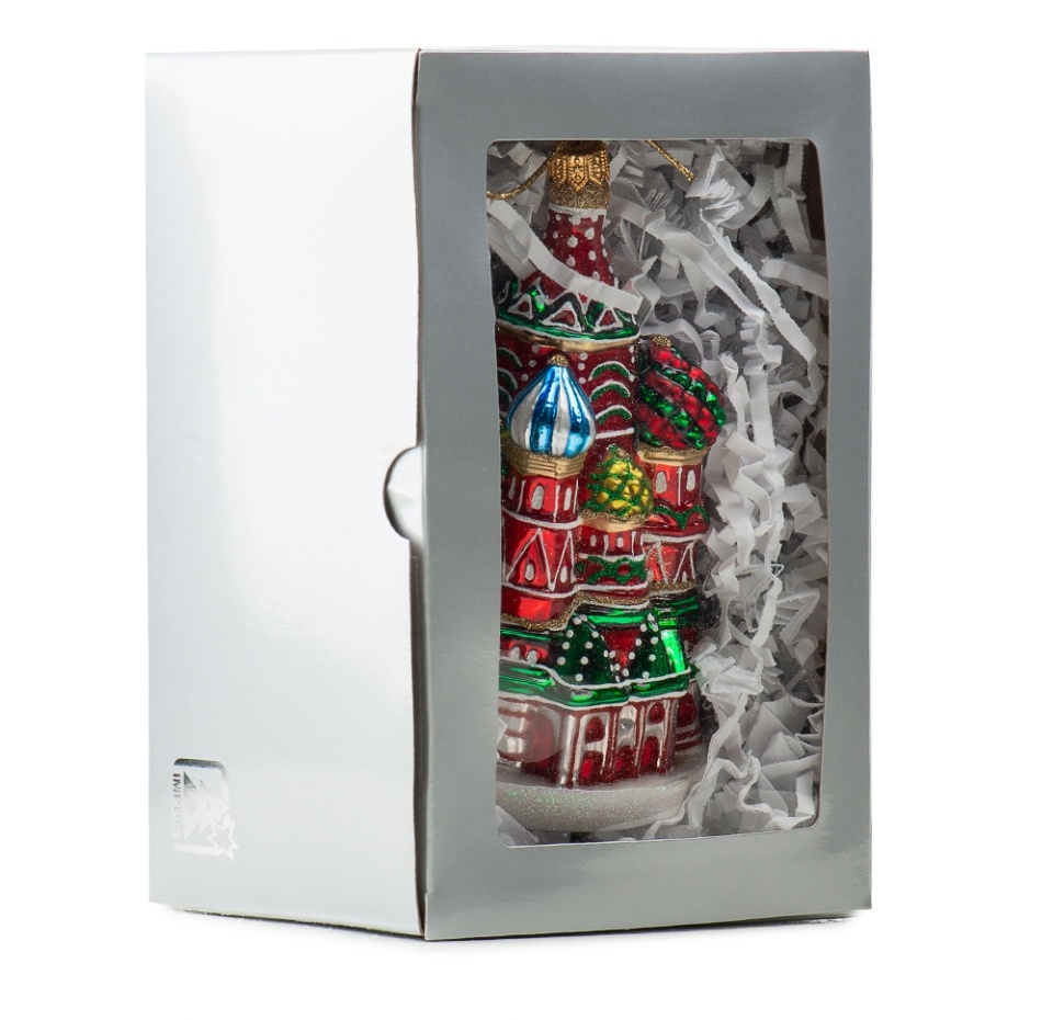 

Игрушка для елки Impuls Коллекция Традиции Собор Василия Блаженного 1 шт.