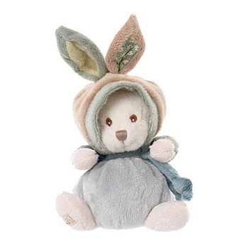 Игрушка мягкая «Медведь Ziggy» в костюме кролика или зайца в ассортименте, Bukowski, 15 см, Швеция