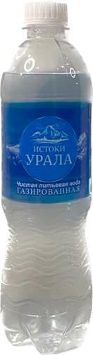 

Вода Истоки Урала питьевая артезианская газированная 500 мл