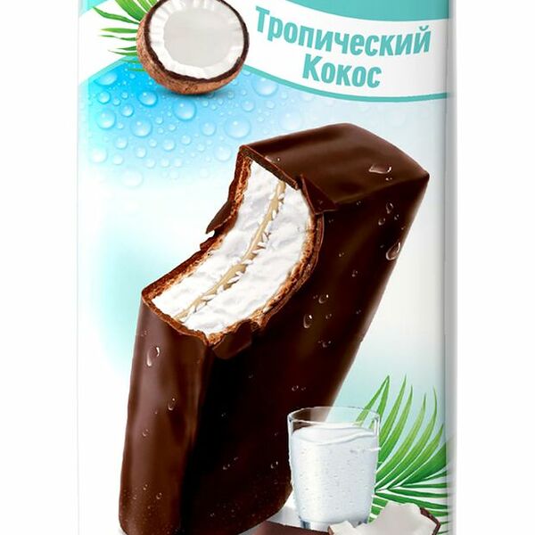 Пирожное бисквитное Kinder Pingui Молоко и кокос 6%