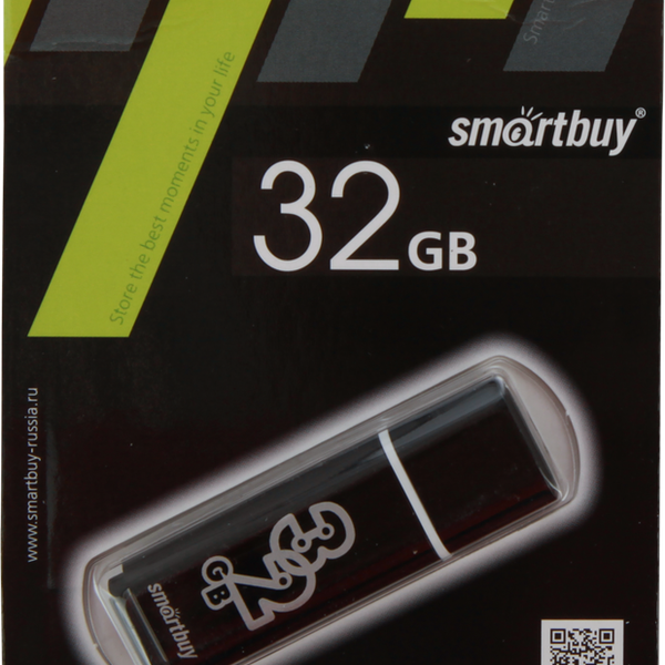 Флэш-накопитель SMARTBUY Glossy 32GB