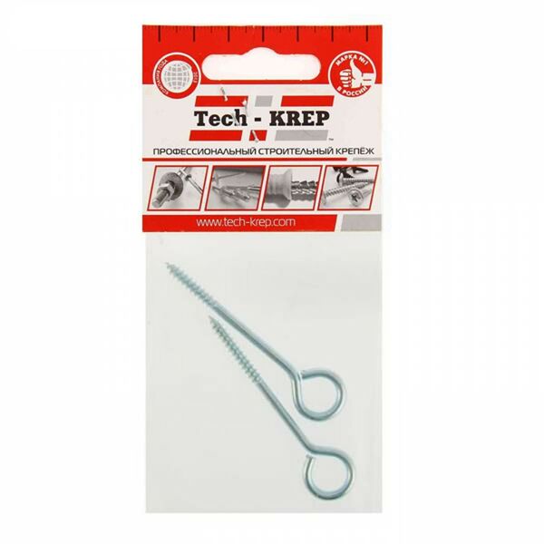 Шуруп-кольцо TECH-KREP, 4х50 мм, 2 шт