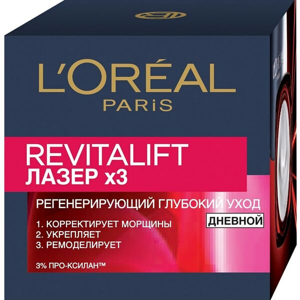 Крем Loreal Paris Revitalift Laser X3 дневной 50мл