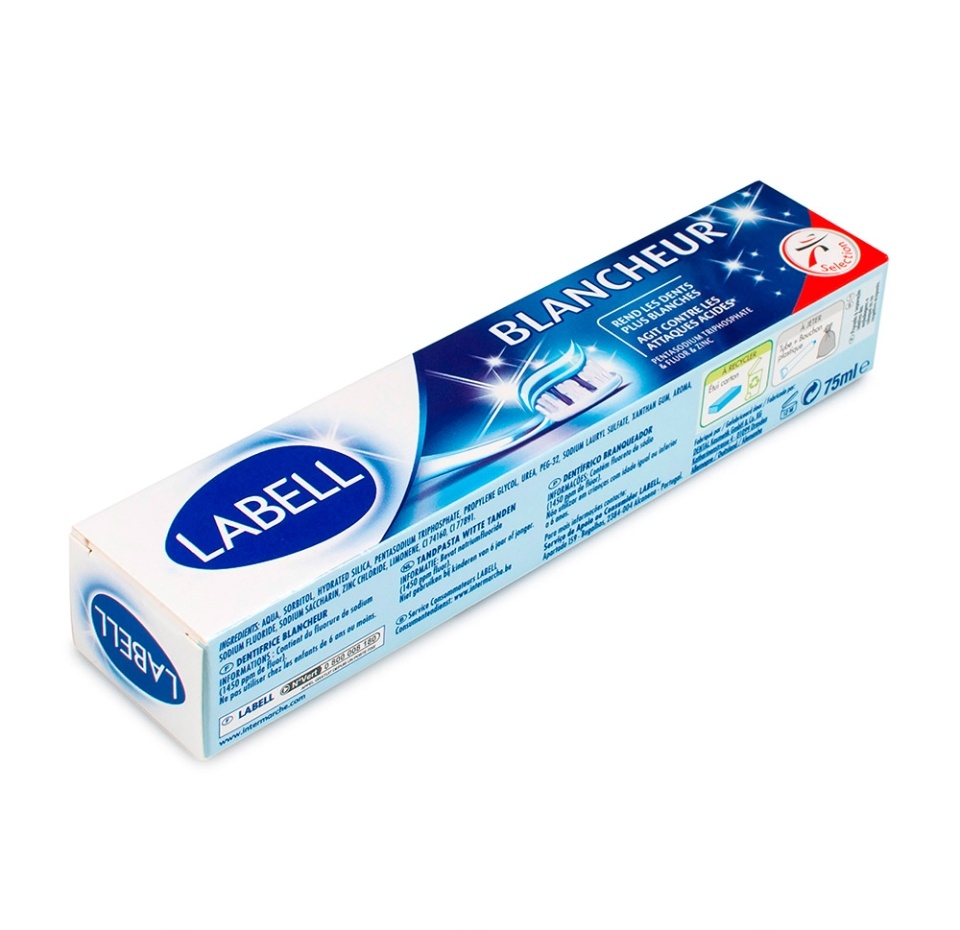 

Зубная паста Labell blancheur, 75 мл