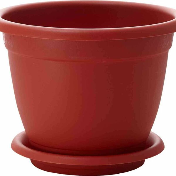 Горшок цветочный InGreen Борнео №6 терракотовый 290 мм, 7.8 л