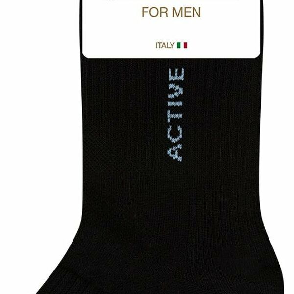 Носки мужские Omsa Active 111 Nero, размер 39-41