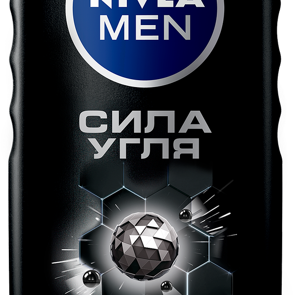 Гель для душа Nivea Men Сила угля