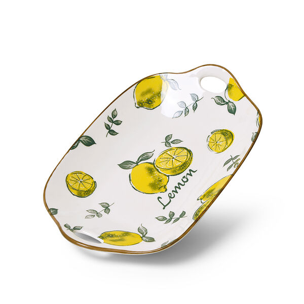 Блюдо фарфоровое 27 см Limoncello