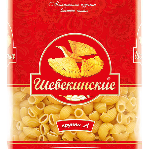 Макароны Шебекинские Улитки №295, 450г 