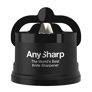 Точилка для ножей AnySharp пластиковый корпус, черный, Китай