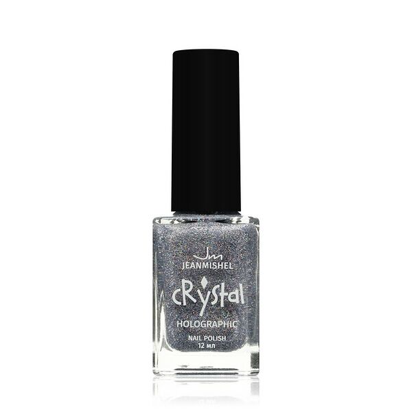 Лак для ногтей Jeanmishel Crystal 707 Фиолетово-серебристый блестящий 12мл